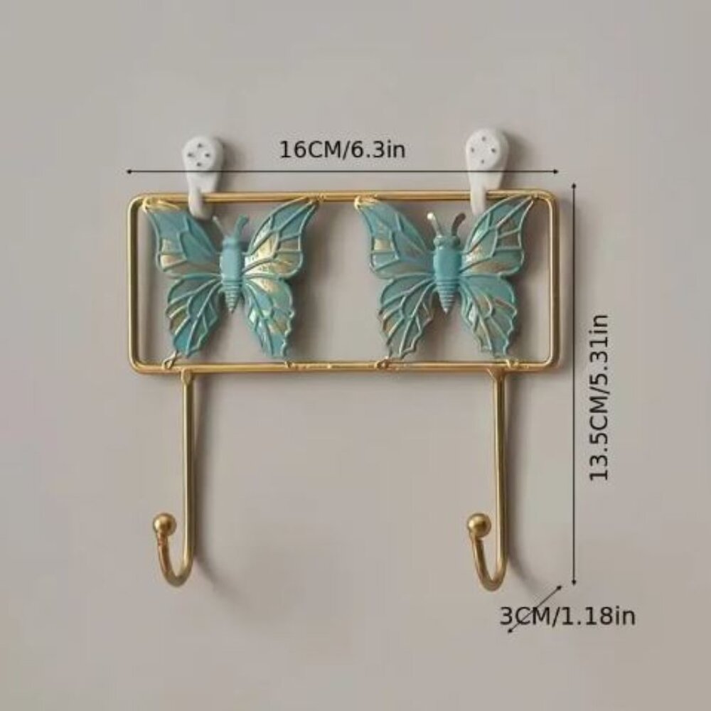NEW - Easy Install Iron Wall Hook